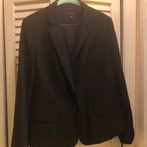 Black two button blazer